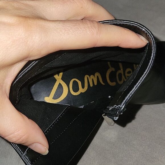 Sam Edelman Black Ankle Boots - Picture 7 of 11